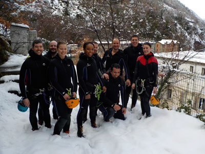 canyoning à font romeu et les angles