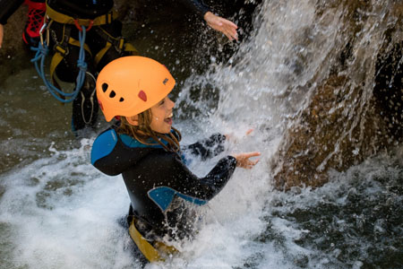 canyoning dans les gorges de galamus