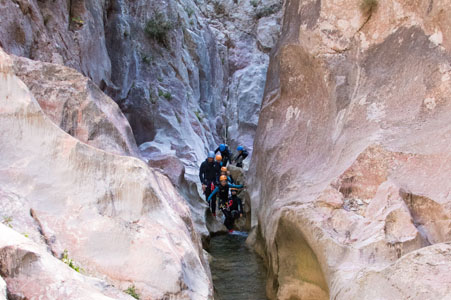 canyoning dans l'Aude