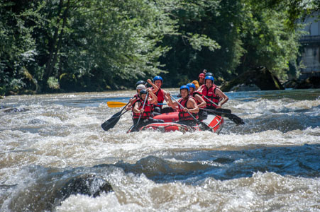 rafting en Ariège près de toulouse