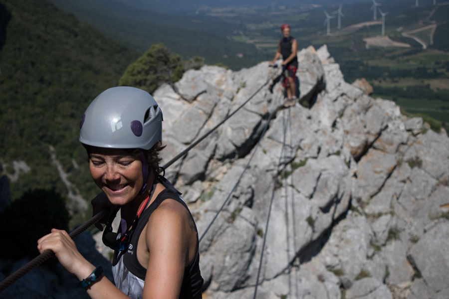 via ferrata en couple