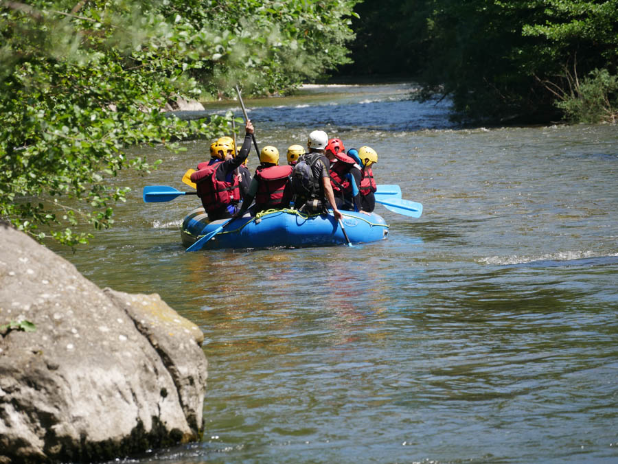 rafting à Belvianes et cavirac