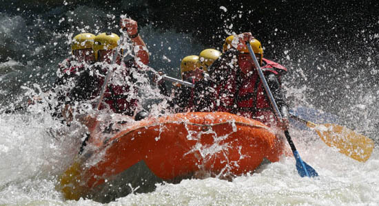 rafting dans l'Aude