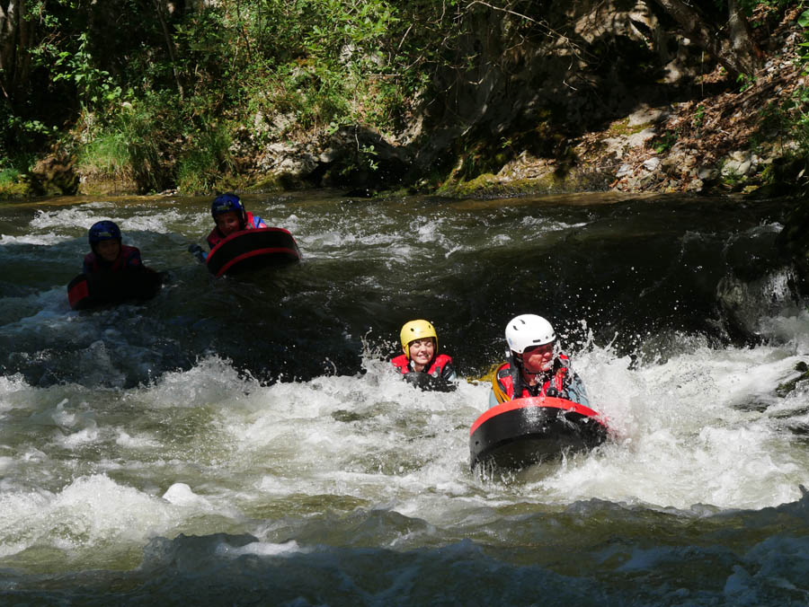 groupe en hydrospeed