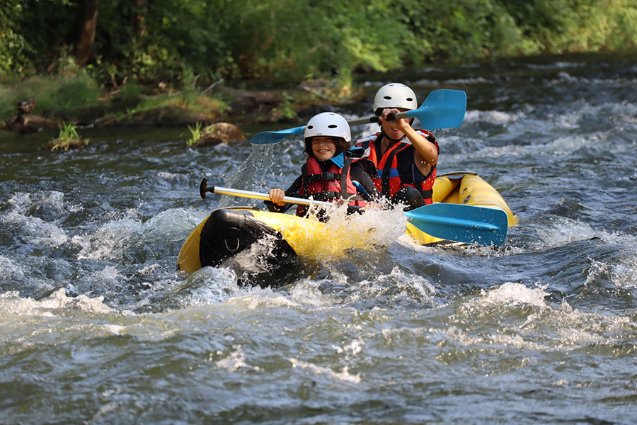 gorges de pierre lys en rafting