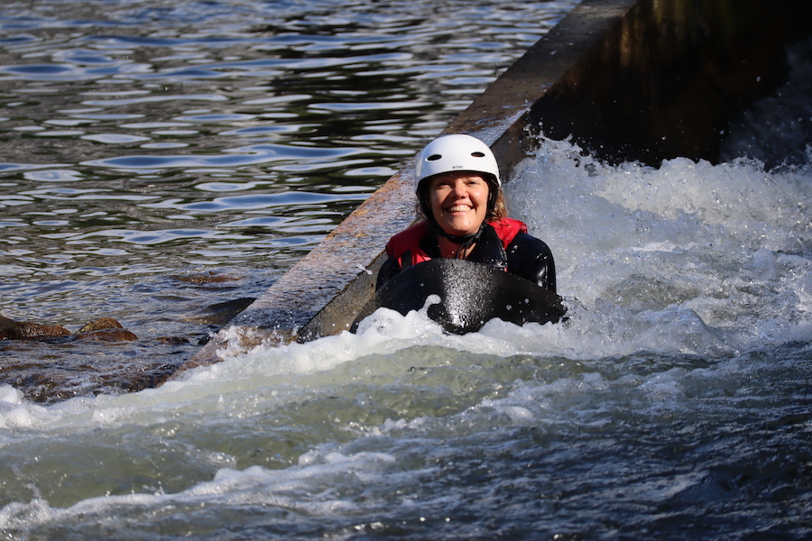 Initiation à l'hydrospeed à Quillan