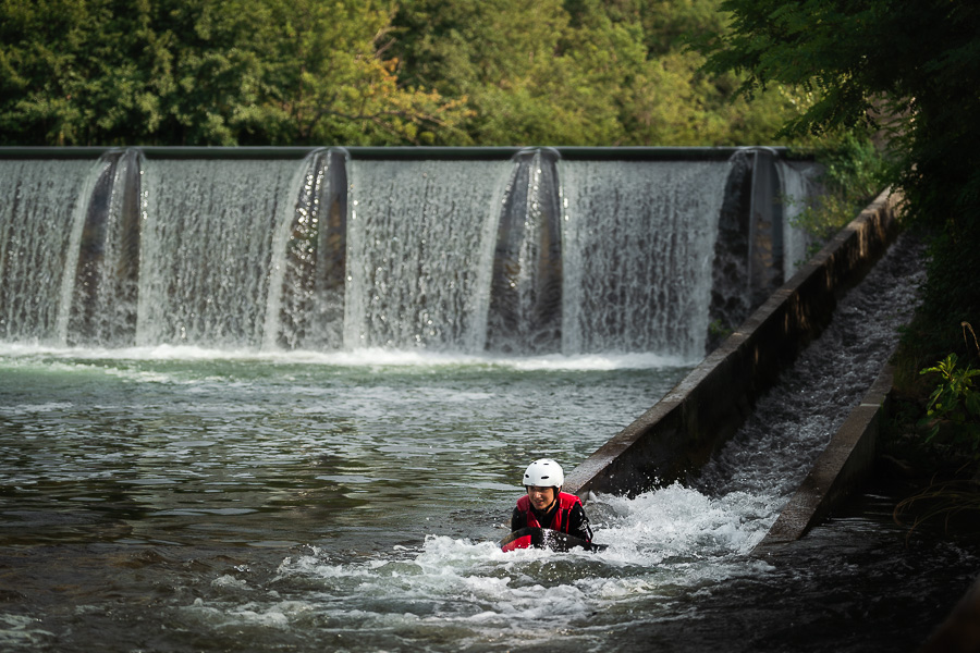 hydrospeed sur l'aude dans les Pyrénées