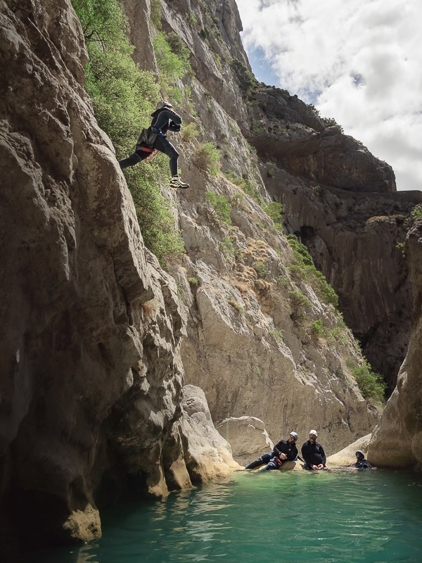 Galamus canyoning for english people