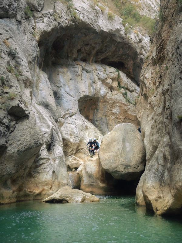 Galamus canyoning for english people