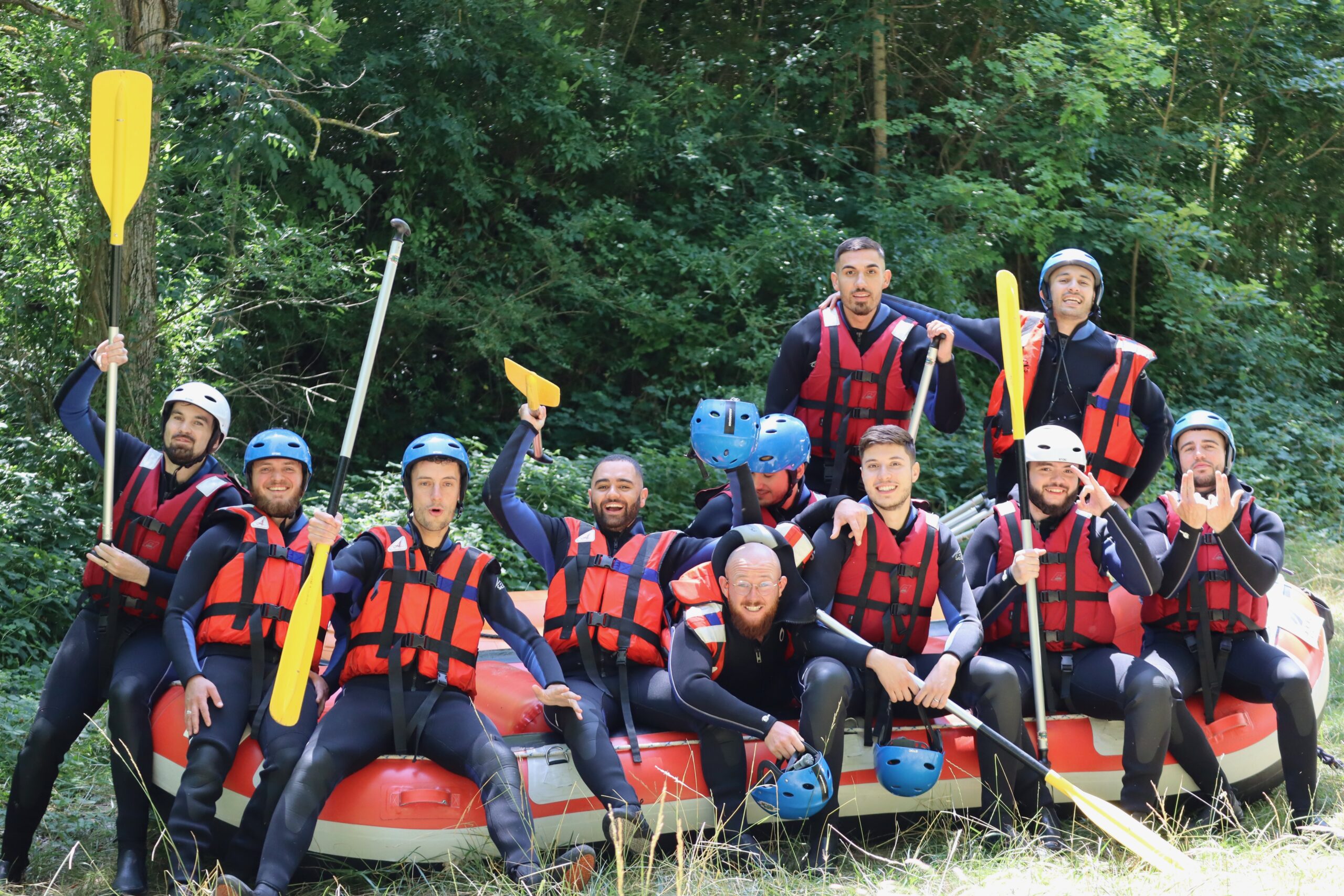 rafting en entreprise