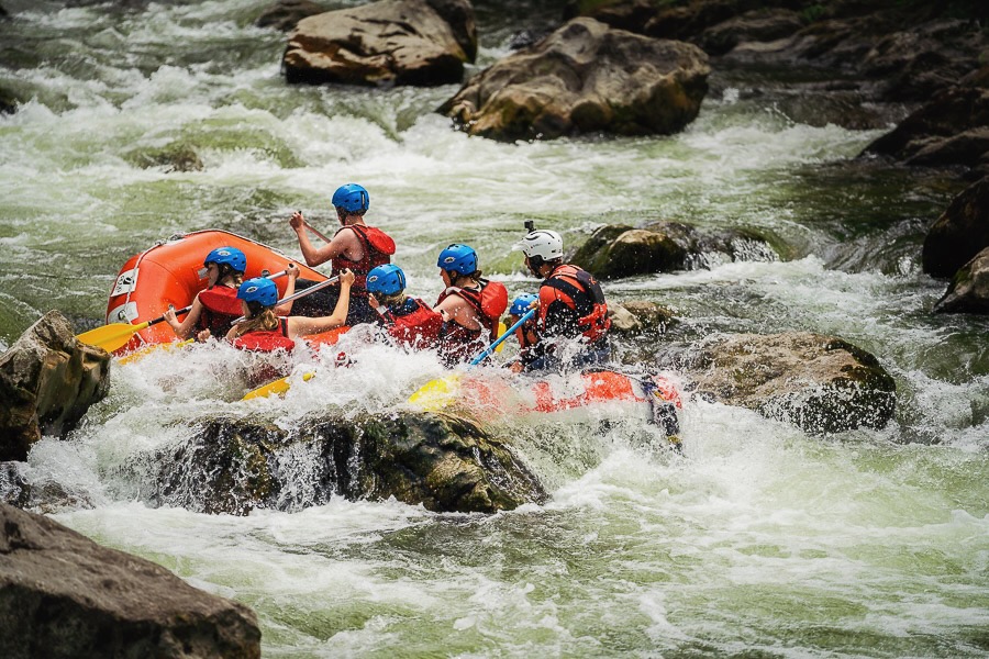 rafting en entreprise