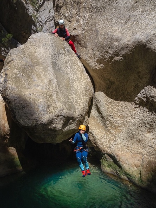 Galamus canyoning for english people