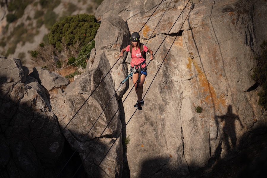 une des plus belle Via Ferrata des pyrenees , une aventure a faire entre amis sportif