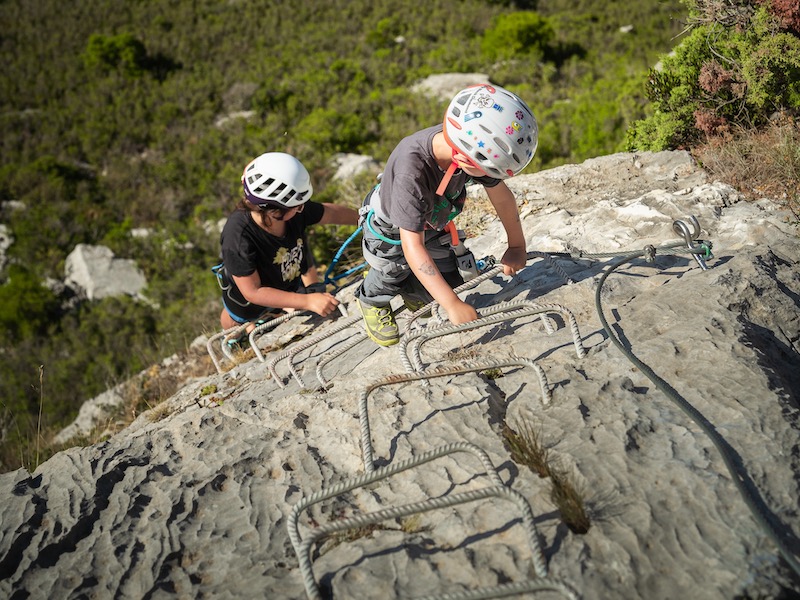 Via Ferrata Facile et sécurisée en pleine nature dans les Pyrénées-Orientales