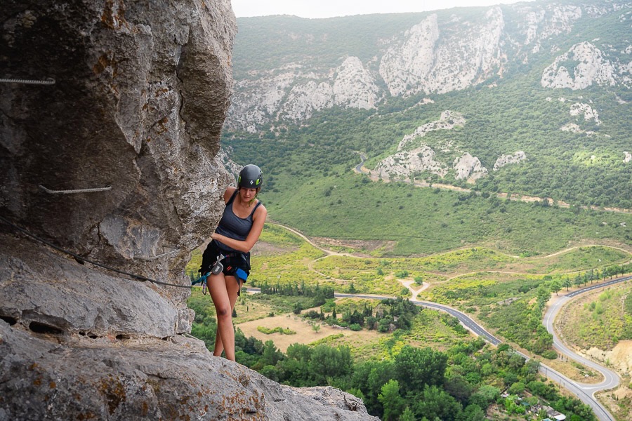 via ferrata en entreprise