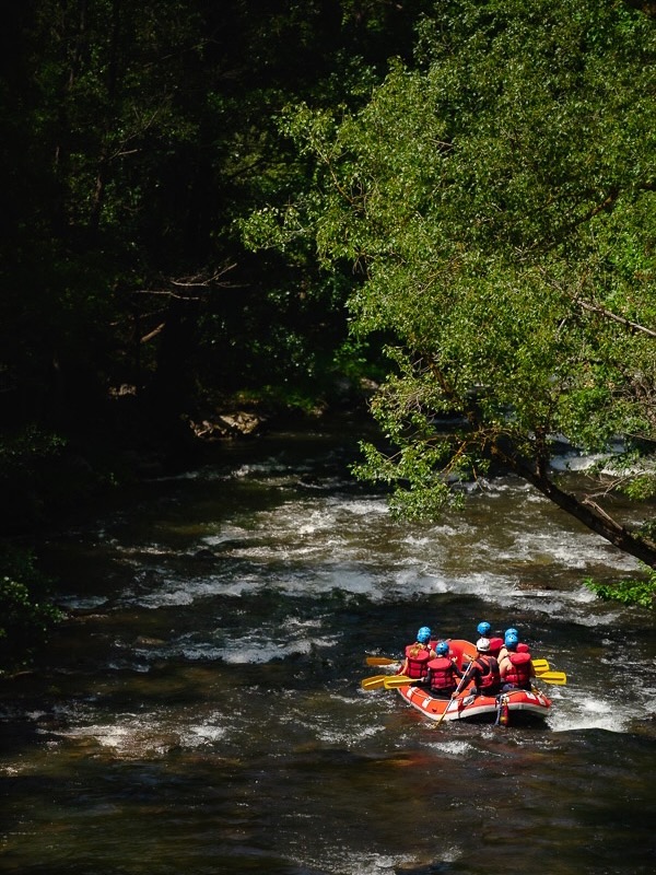 rafting famille english