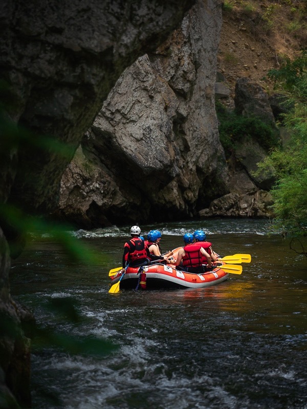 rafting famille english